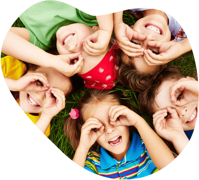 children binocoler heart shape