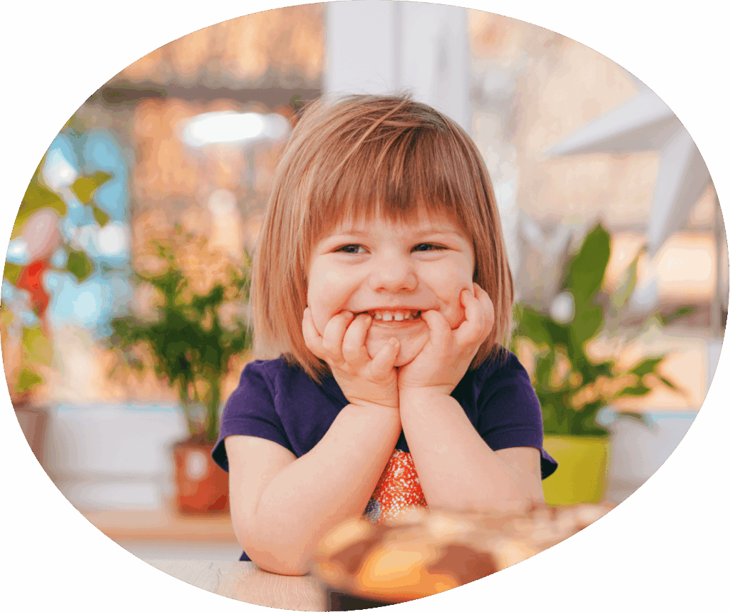 round frame child